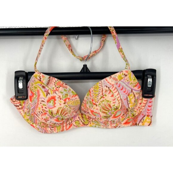 Victorias Secret Womens Bikini Top The Angel Convertible Swimsuit Size 32B - Picture 1 of 4